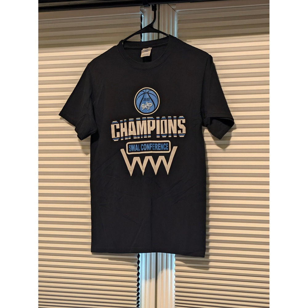 Port & Company Mineral Point Basketball 2022 SWAL Champions T-Shirt Navy Small